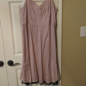 Pink Vintage-Inspired Dress